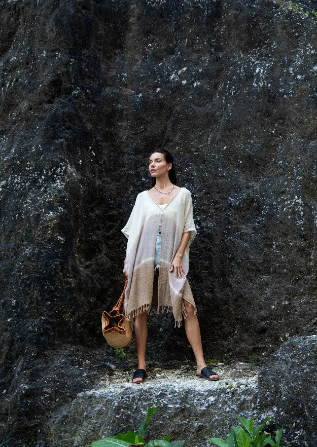 Aphra Short Kaftan // Batik Degradee