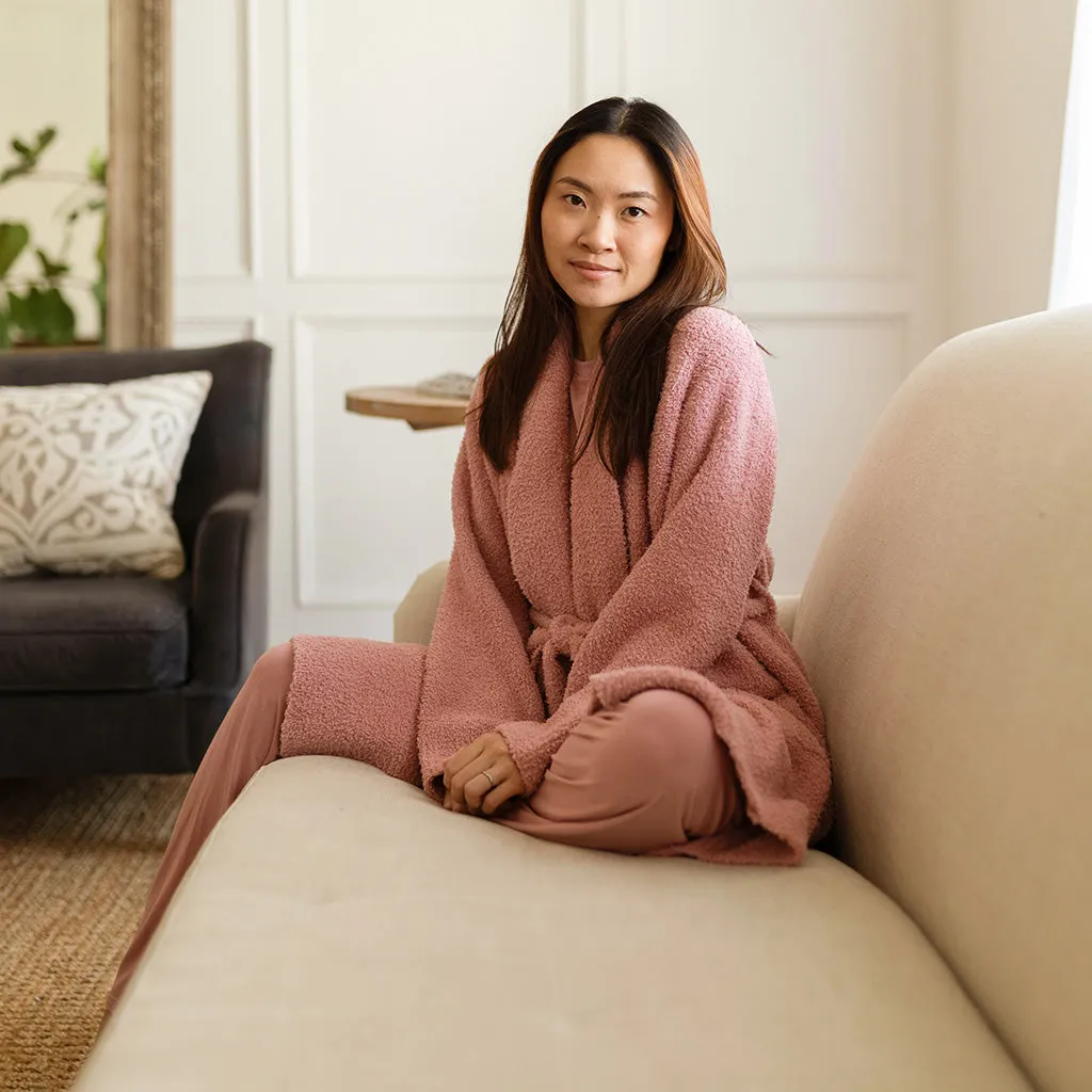 Dusty Rose Women's Cuddle Robe