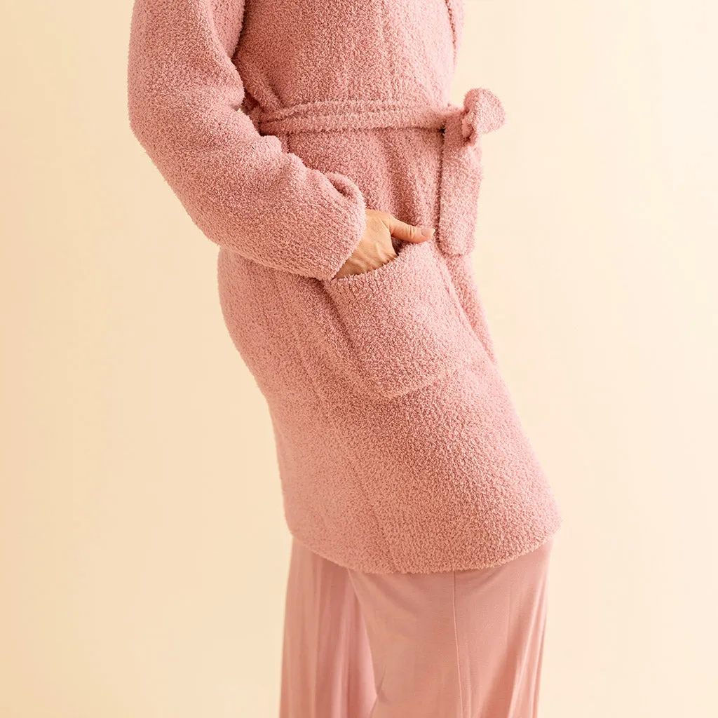 Dusty Rose Women's Cuddle Robe