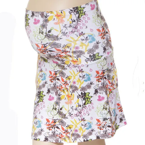 Fleurs Maternity Fitness Skirt