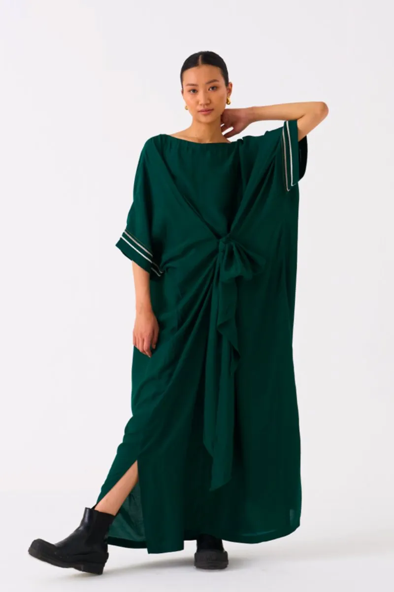 Tie Kaftan Forest Green